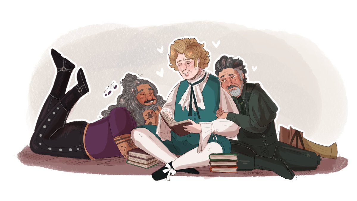 They are having a moment, yes a moment 
#steddyhands #ofmd