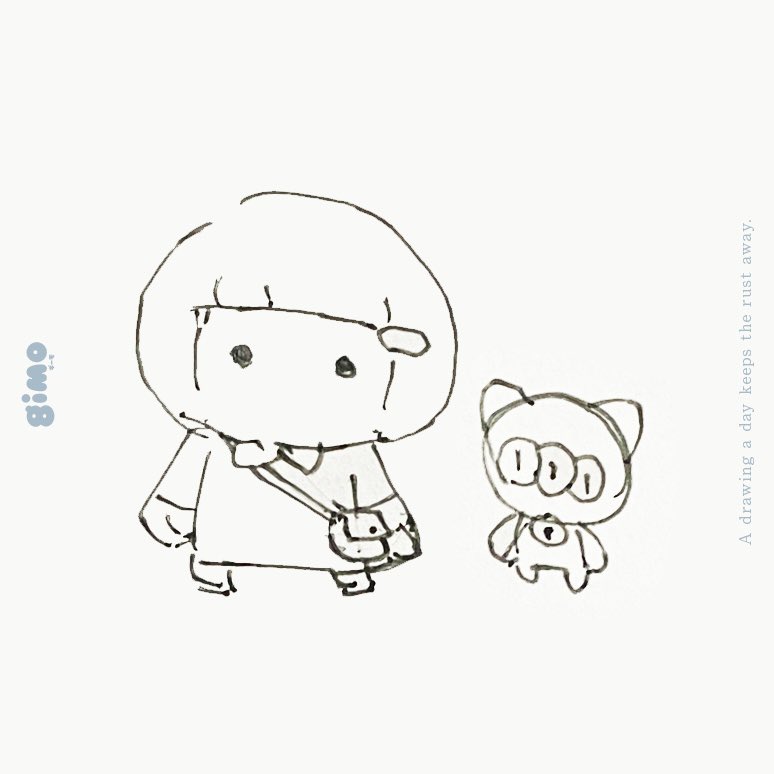 🍉iPad&amp;プロクリ7日目🍉
おはようございます😆
ラフを描きやすい環境ができてきたので絵本の案出しはじめました✨