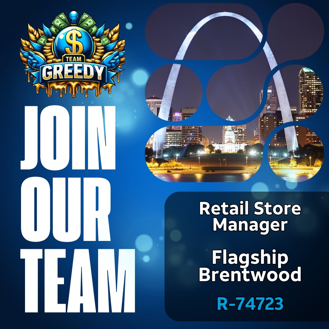 Are you or someone you know ready for the next step in your career? We have an opportunity alert! 🚨🚨

KAMO Immortals are looking for their next great leader in ST Louis for team Greedy! 

Apply today!