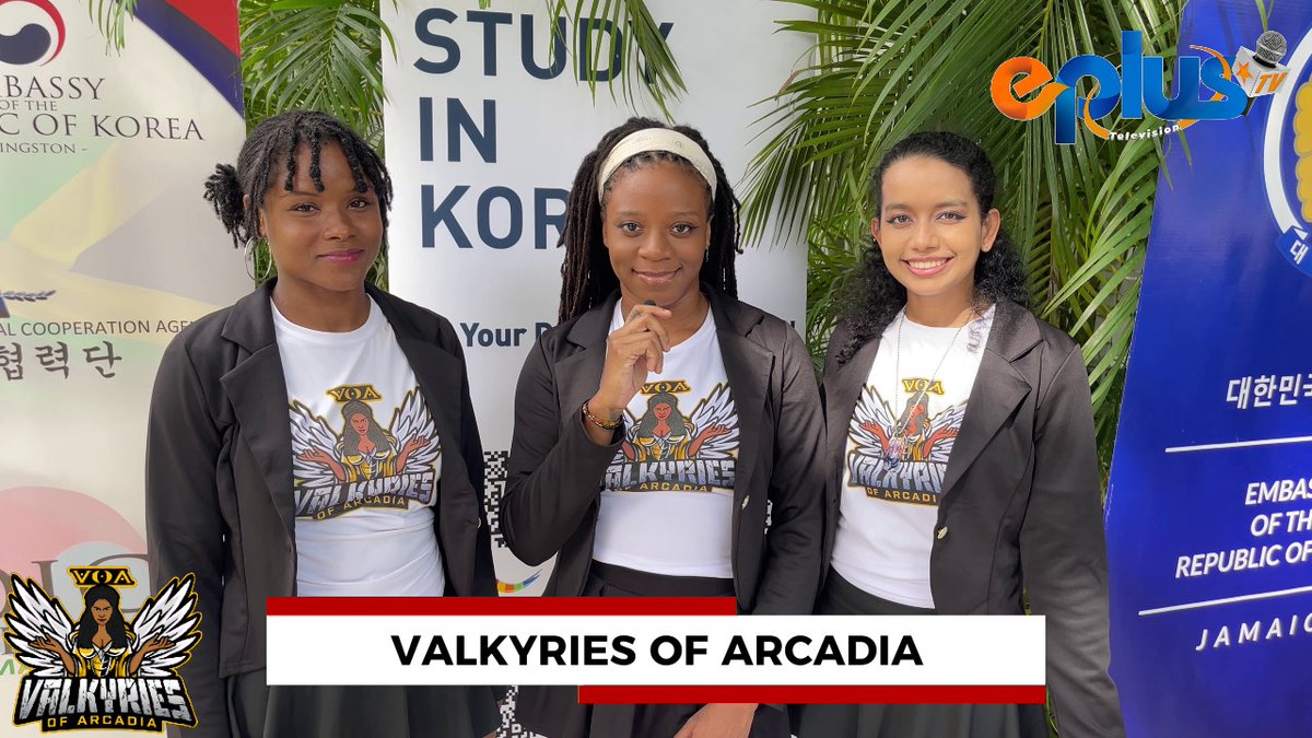The <a href="/ValkyrieArcadia/">Valkyries of Arcadia</a> attended the KLovers' 2025 cultural party hosted by the Embassy of the Republic of Korea in Jamaica which will air ePlus TVs <a href="/silver_n3ko/">N3ko chan ^_^</a> <a href="/QuaniCovers/">QuanI</a>, and I even puts on a little show to pay homage to the Korean Kpop culture. youtu.be/Xwo28DJU7Hs
