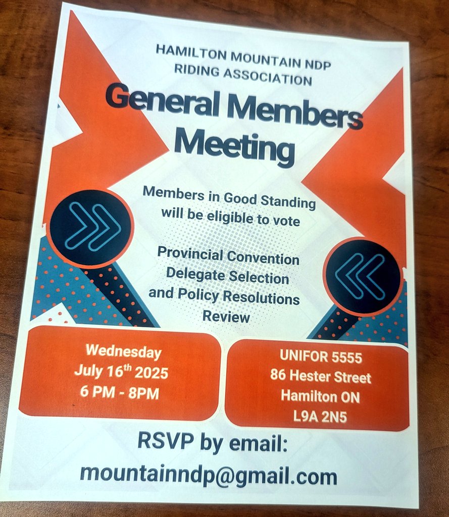 KojoDampteyONDP's tweet image. Hamilton Mountain Riding @OntarioNDP Association general members meeting to discuss provincial policy resolutions and selection of delegates for the convention in September. #HamiltonMountain #HamOntMtn #HamOnt #onpoli