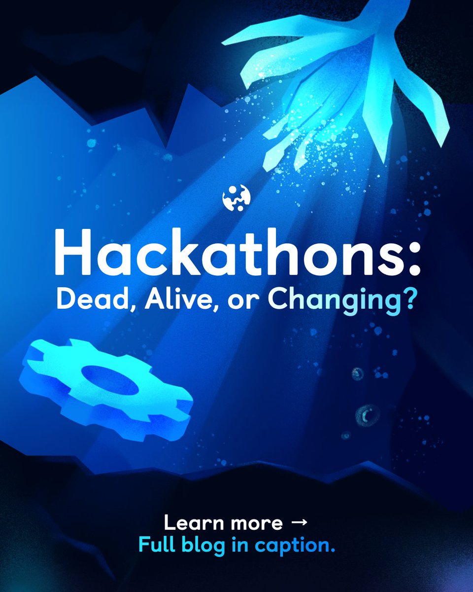 HackTheNorth's tweet image. are hackathons dying? ๐ more burnout ๐ฎโ๐จ less creativity ๐จ and too many ai projects ๐ค
hack the north is rethinking what hackathons can be ๐ก
read how we're rebuilding the experience ๐ medium.com/@hackthenorth/โฆ
#hackthenorth #hackathons #techculture #studentbuilders ๐ป