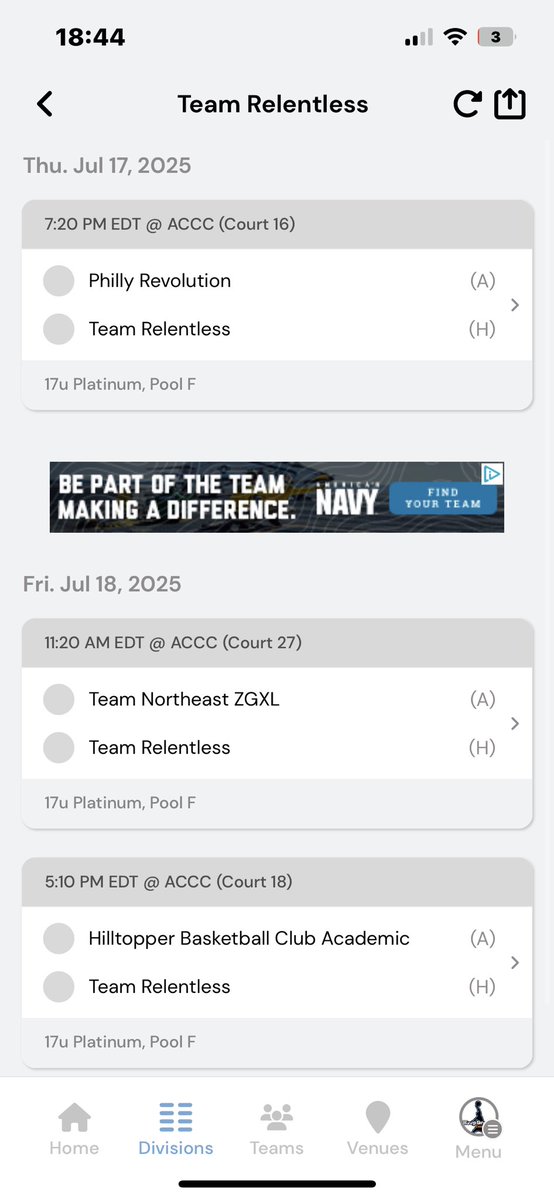 Kyle_Dillon_'s tweet image. Schedule For Thursday/Friday in Atlantic City with @TeamRe1entless