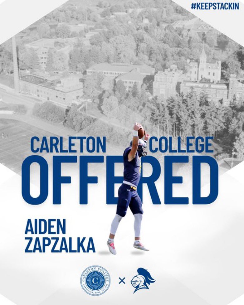 After a great conversation with <a href="/CoachJournell/">Tom Journell</a> I am so grateful and blessed to have been offered support in the admissions process by <a href="/CarletonFB/">Carleton Football</a>! 

<a href="/RecruitTonkaFB/">Minnetonka FB Recruiting</a> <a href="/PrepRedzoneMN/">Prep Redzone Minnesota</a> <a href="/AB_Balogh21/">Coach Balogh</a>