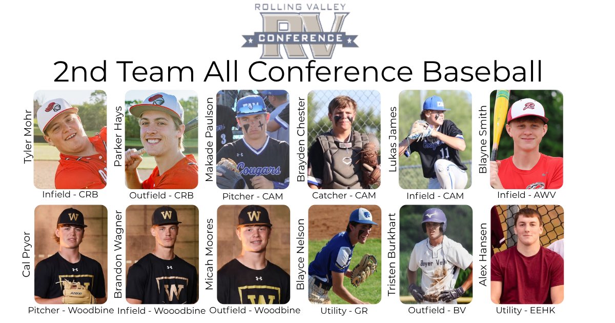 Congratulations to the All RVC Softball and Baseball Teams!