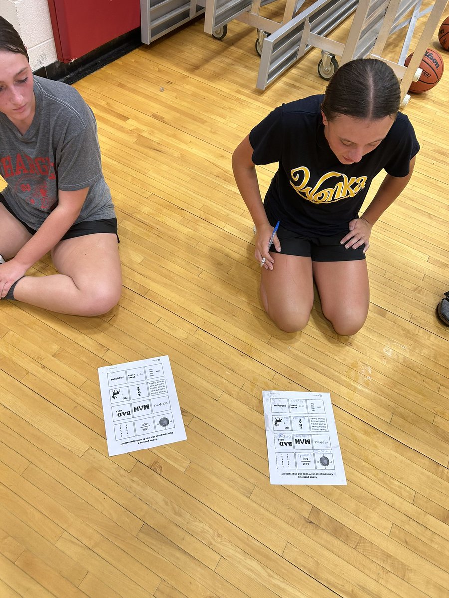 A little team bonding scavenger hunt  this morning!