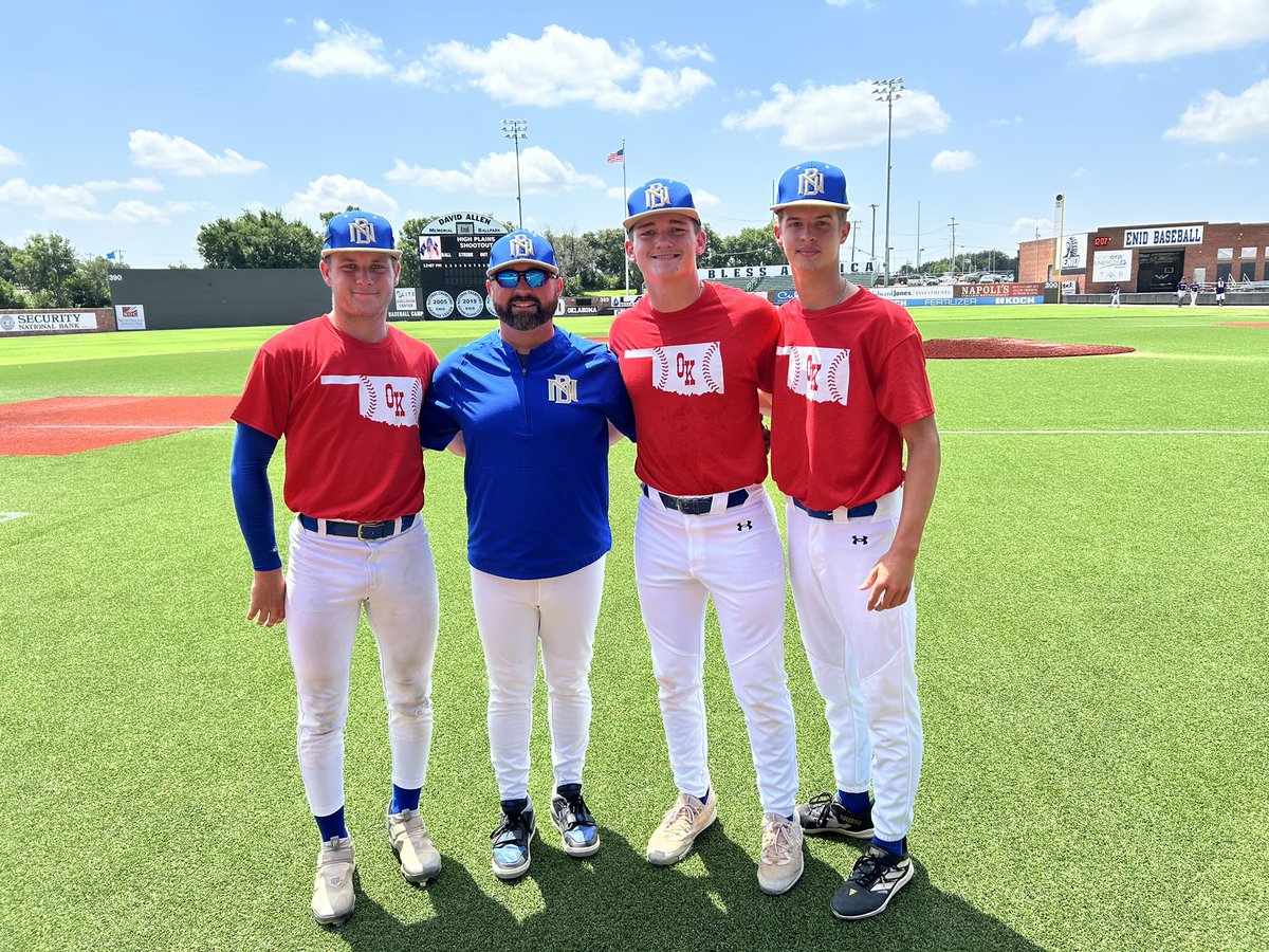 NobleBaseball (@baseballnoble) on Twitter photo #TheBearStandard
#BearBrandBaseball
<a href="/steely_jackson/">Jackson Steely</a> <a href="/WestonRandolph/">Weston Randolph</a> <a href="/ShortesTrent/">trent shortes</a>
<a href="/Highplainseries/">High Plains Shootout</a>
All 3 played for Team Oklahoma in the High Plains Classic. They made Noble proud this week! #TheBearStandard
#BearBrandBaseball
<a href="/steely_jackson/">Jackson Steely</a> <a href="/WestonRandolph/">Weston Randolph</a> <a href="/ShortesTrent/">trent shortes</a>
<a href="/Highplainseries/">High Plains Shootout</a>
All 3 played for Team Oklahoma in the High Plains Classic. They made Noble proud this week!