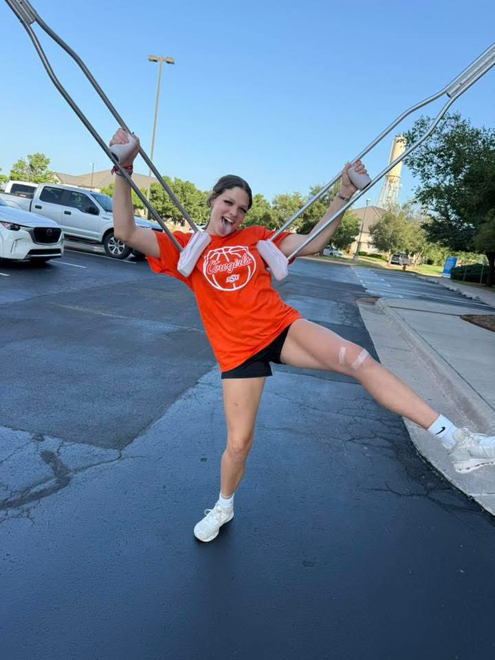Anabelle J Miller (@bellejmiller) on Twitter photo Happy dance time!! Cleared for shooting and upper body workouts.
Goal: crutch-free in 10 days! PT starts tomorrow — let’s gooo! 🏀
<a href="/EnidPacer/">Enid Plainsmen Pacer Athletics</a> <a href="/enidladyelite/">Enid Lady Elite</a> <a href="/PGHOklahoma/">Prep Girls Hoops Oklahoma</a> <a href="/PRO16G/">NXTPRO Girls League</a> <a href="/coach_tony11/">Tony Thomas</a> <a href="/alyseng/">Aly Seng</a> <a href="/DoingItDodson/">Dodson</a> <a href="/coachjvick1/">Coachjvick (new)</a> Happy dance time!! Cleared for shooting and upper body workouts.
Goal: crutch-free in 10 days! PT starts tomorrow — let’s gooo! 🏀
<a href="/EnidPacer/">Enid Plainsmen Pacer Athletics</a> <a href="/enidladyelite/">Enid Lady Elite</a> <a href="/PGHOklahoma/">Prep Girls Hoops Oklahoma</a> <a href="/PRO16G/">NXTPRO Girls League</a> <a href="/coach_tony11/">Tony Thomas</a> <a href="/alyseng/">Aly Seng</a> <a href="/DoingItDodson/">Dodson</a> <a href="/coachjvick1/">Coachjvick (new)</a>