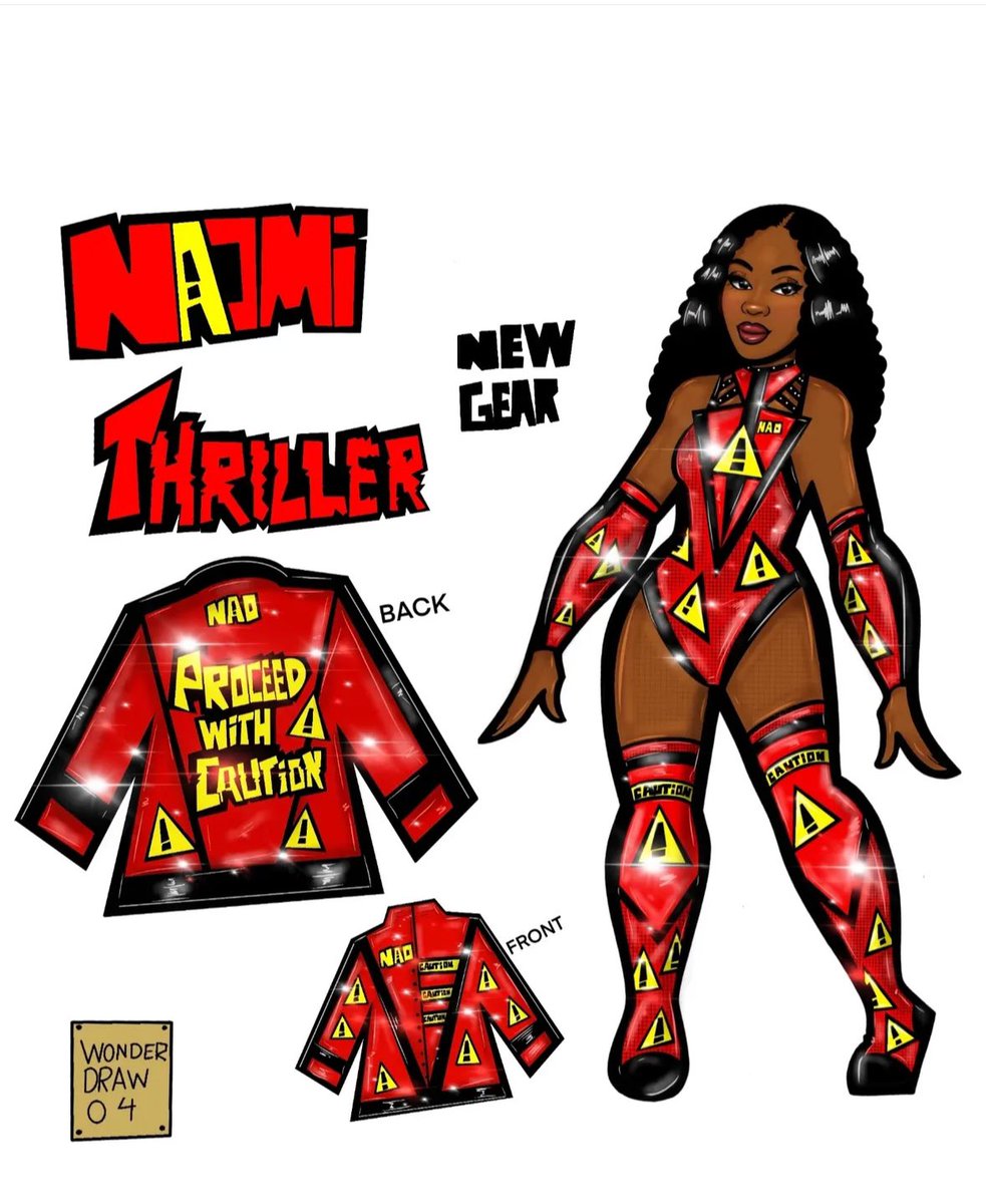 adamwwf's tweet image. How do we get @TheTrinity_Fatu to make these gears?? Made by wonder_draw04 on IG