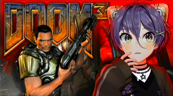 jeanfaymas's tweet image. 《 🟣𝗟𝗜𝗩𝗘  》
some guys will see Doom 3 on the schedule and just say .. hell yeah! (that&apos;s me ... i am guys)