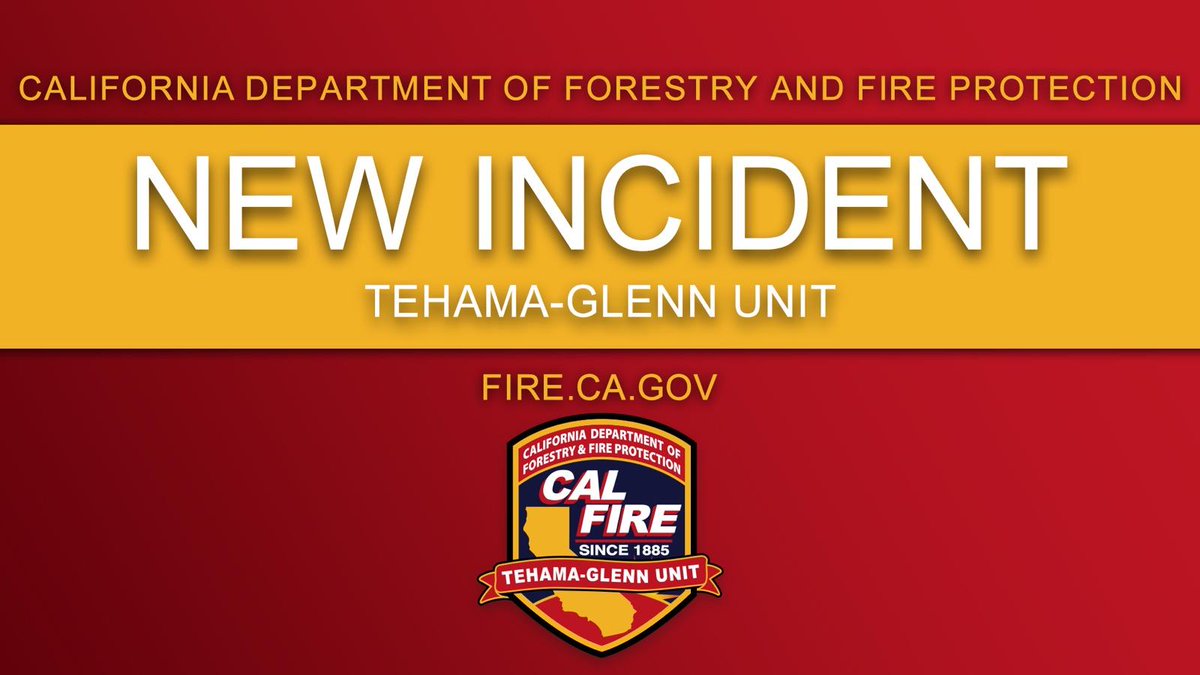 CALFIRETGU's tweet image. CAL FIRE Tehama-Glenn Unit and Tehama County Fire Department are at scene of a 15 acre vegetation fire on Frank Ball Rd X Hwy 36W in the Baker area. Forward progress stopped. Crews are making good progress. #BakerFire #CALFIRETGU2025