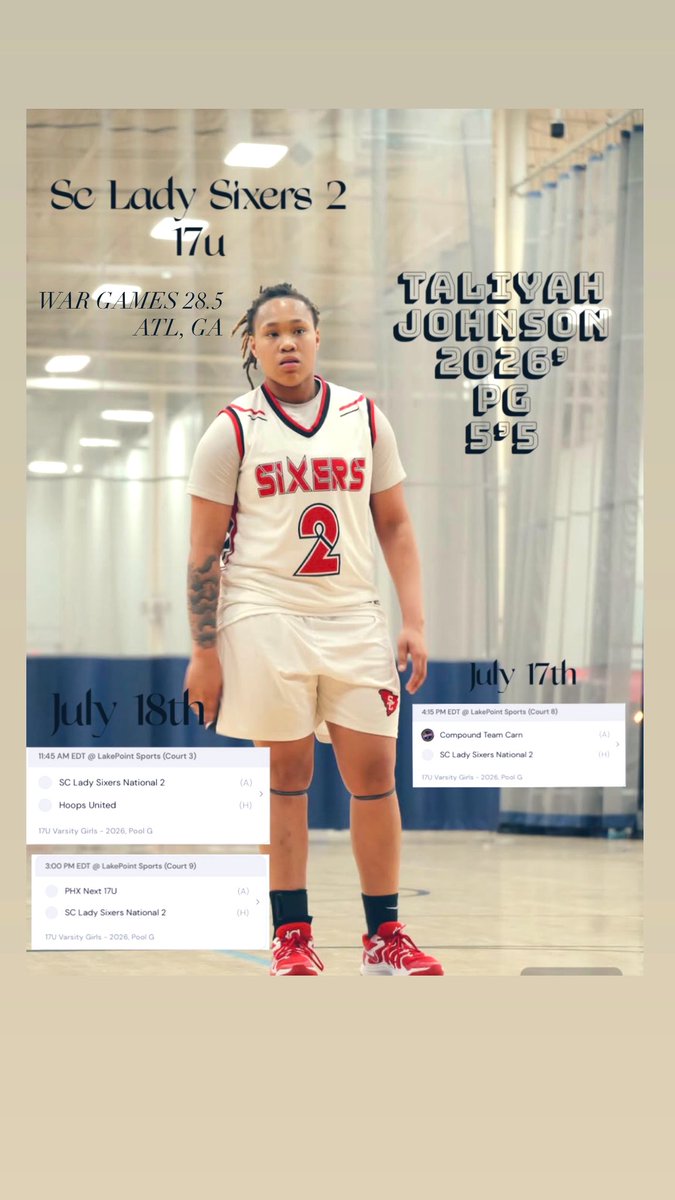 Last Live AAU TOURNAMENT approaching this weekend. COLLEGE COACHES🚨
📍Emerson, GA