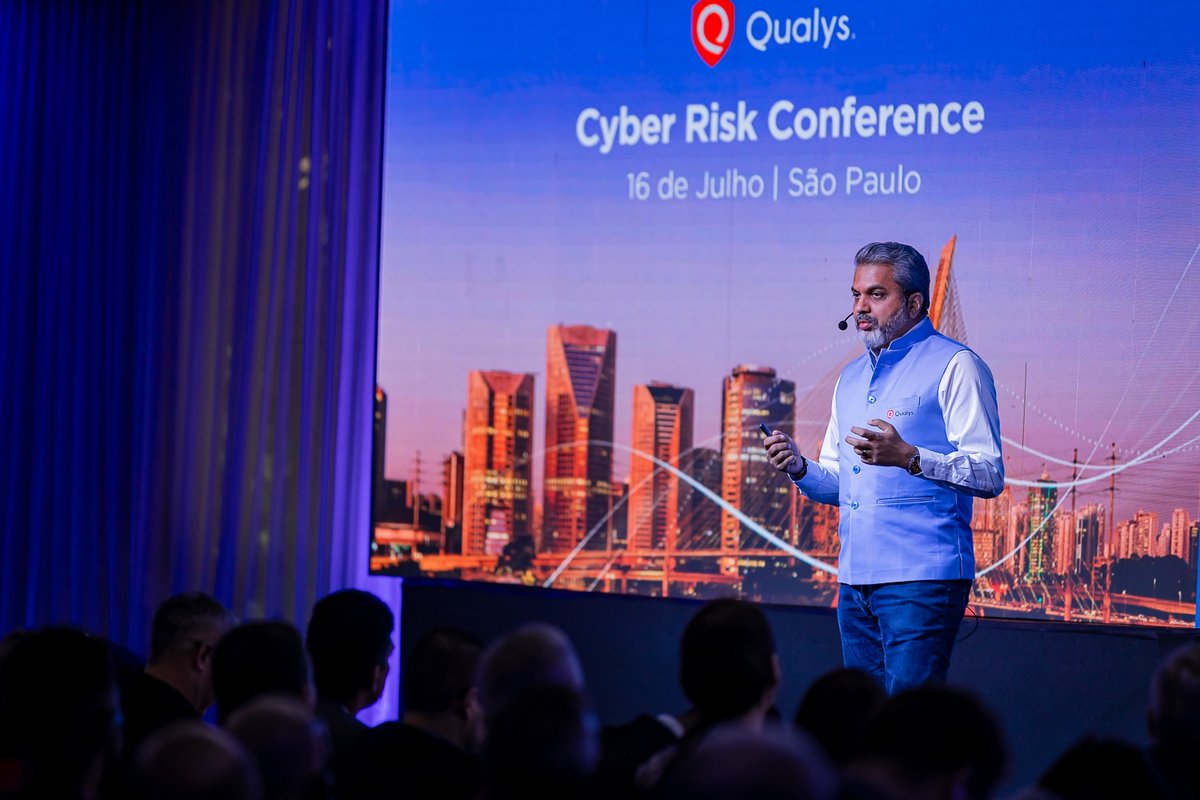 qualys's tweet image. That’s a wrap on @Qualys Cyber Risk Conference Brazil! Discussions explored the shift to Risk Surface Management, the power of the Risk Operations Center (ROC) & strategies for Cloud Security. Thank you to all who joined us to reimagine how cybersecurity drives business value.