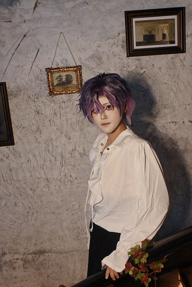 LokiaYolo's tweet photo. Happy Birthday to ukiki!This is the 3rd birthday I've spent with U, and this year I finally have time to prepare a birthday gift for you!I have cosplayed 3 images you've released so far!Happy birthday to you. I hope the  love in your life. 
#TANJOUKI2025 #VioletAtelier
代友发 https://t.co/ZDAMKvkw6w
