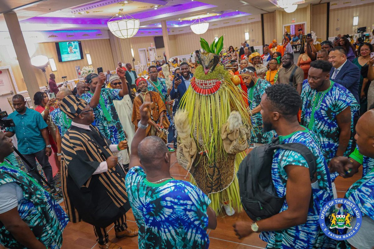 I had the distinguished honour of being celebrated by the JMB North America (JMBNA) at an illustrious Dinner of Excellence held in my honour.

It was a night filled with pride, unity, and a beautiful showcase of Sierra Leonean Diaspora excellence. The event reached a touching