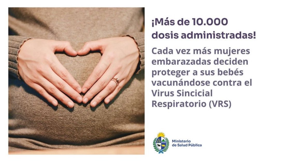 eduregueira's tweet image. Si estás embarazada entre la semana 32-36 o conoces alguna mujer embarazada y encima lees esto: a vacunarse contra el VRS. Esta vacuna también funciona. Y salva vidas.
Por los chiquitos que vienen.
Más info: acortar.link/XGxGke