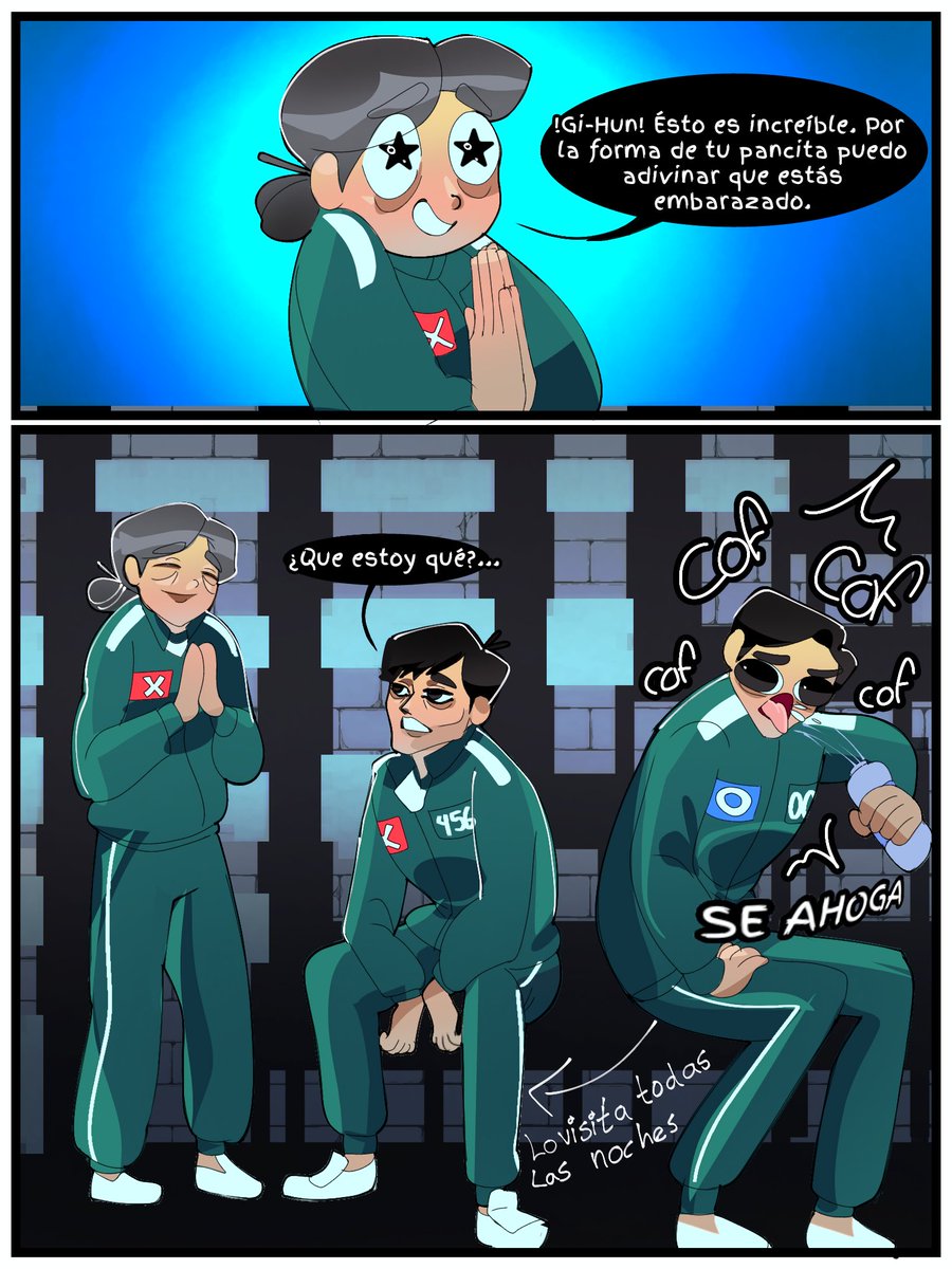 TamyzeroT0's tweet image. No me hagan mucho caso, ando con gripa y muchos analgésicos encima 🕴️
#Squidgamefanart #squidgame3 #SquidGame #gihun #inho #inhun #149 #mpreg #457 #456 #001 #001x456