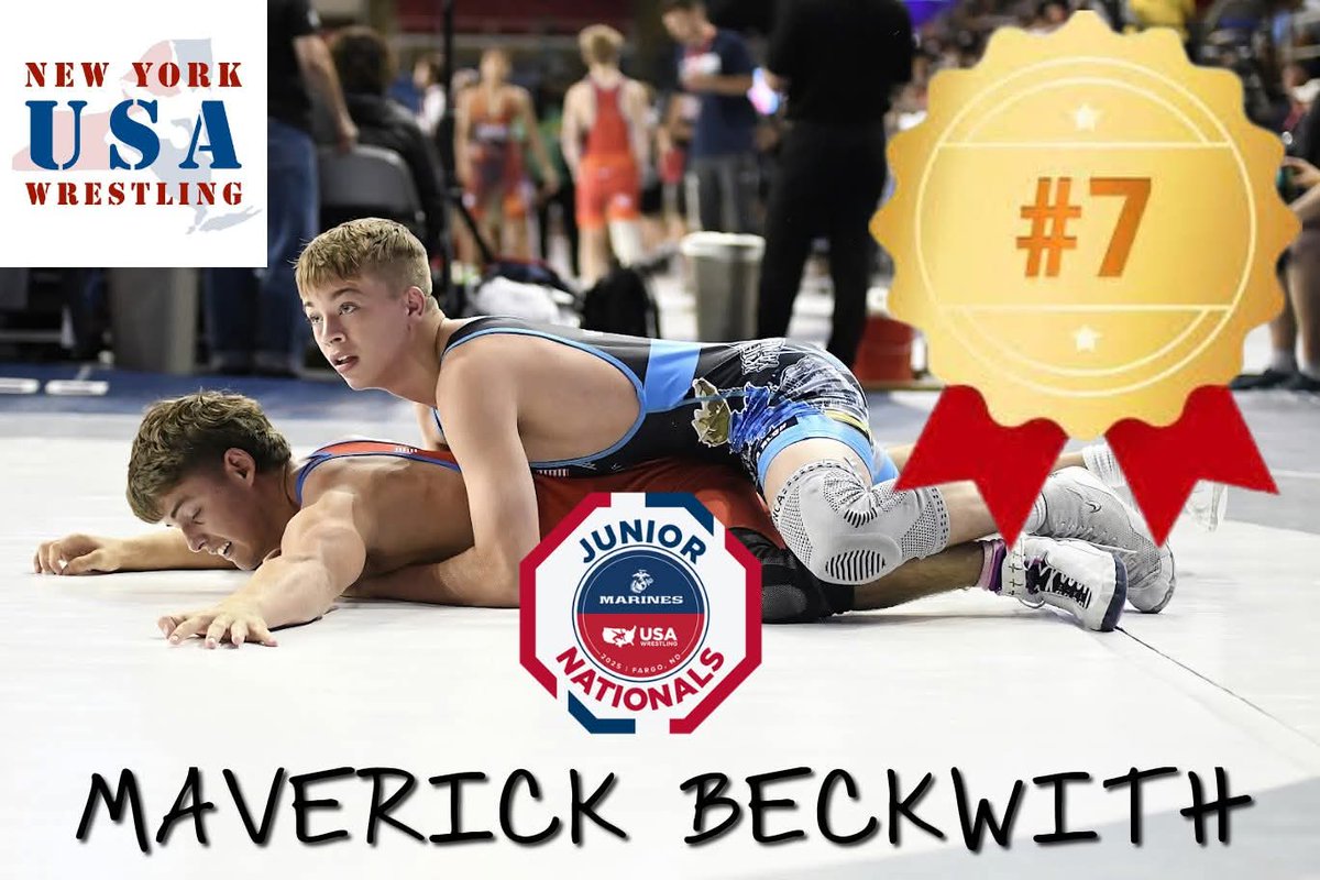 Mav missed weight at 138lbs and went 8-2 at 144lbs finishing 7th!! Impressive!