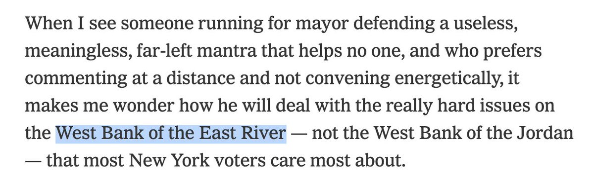 DavidKlion's tweet image. Tom Friedman&apos;s advice to Zohran is annoying across the board but I want to highlight this classic Friedmanism; a solid majority of Zohran&apos;s likely future constituents actually live east of the East River in Brooklyn and Queens. Very NYT to think Manhattan is all that counts!
