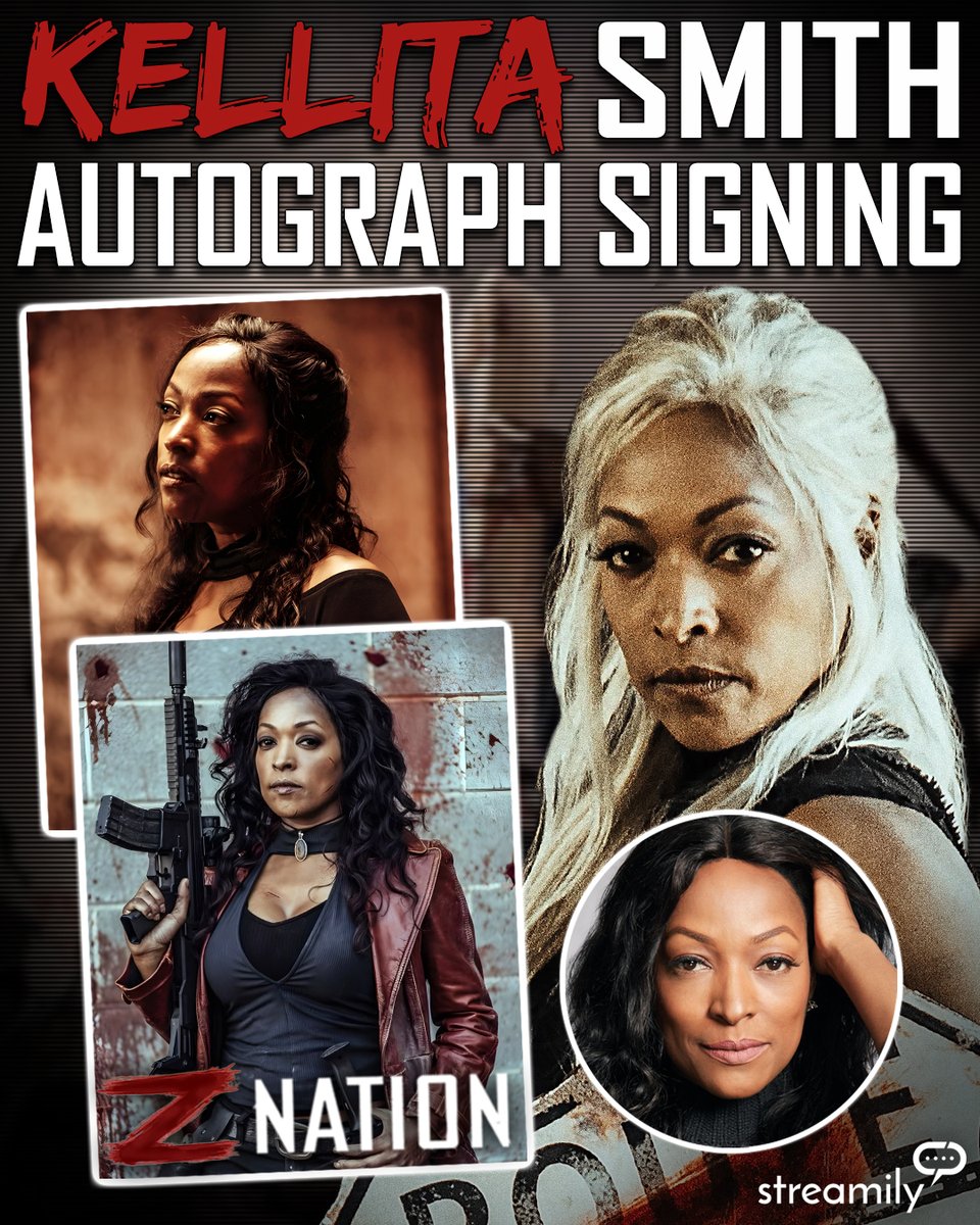 StreamilyLive's tweet image. Z Nation Cast Signing Event is on! Q&amp;amp;A - 8/2/25 
Z Nation Poster signed by the cast available NOW!
.
hubs.la/Q03xzVQM0
.
#ZNation  #ZNationSyFy #NetflixZNation #ZNationSeries #ZNationFans #TeamZNation  
#WatchZNation #ZombieTV #ZombieApocalypse #autograph #castsigning #fyp