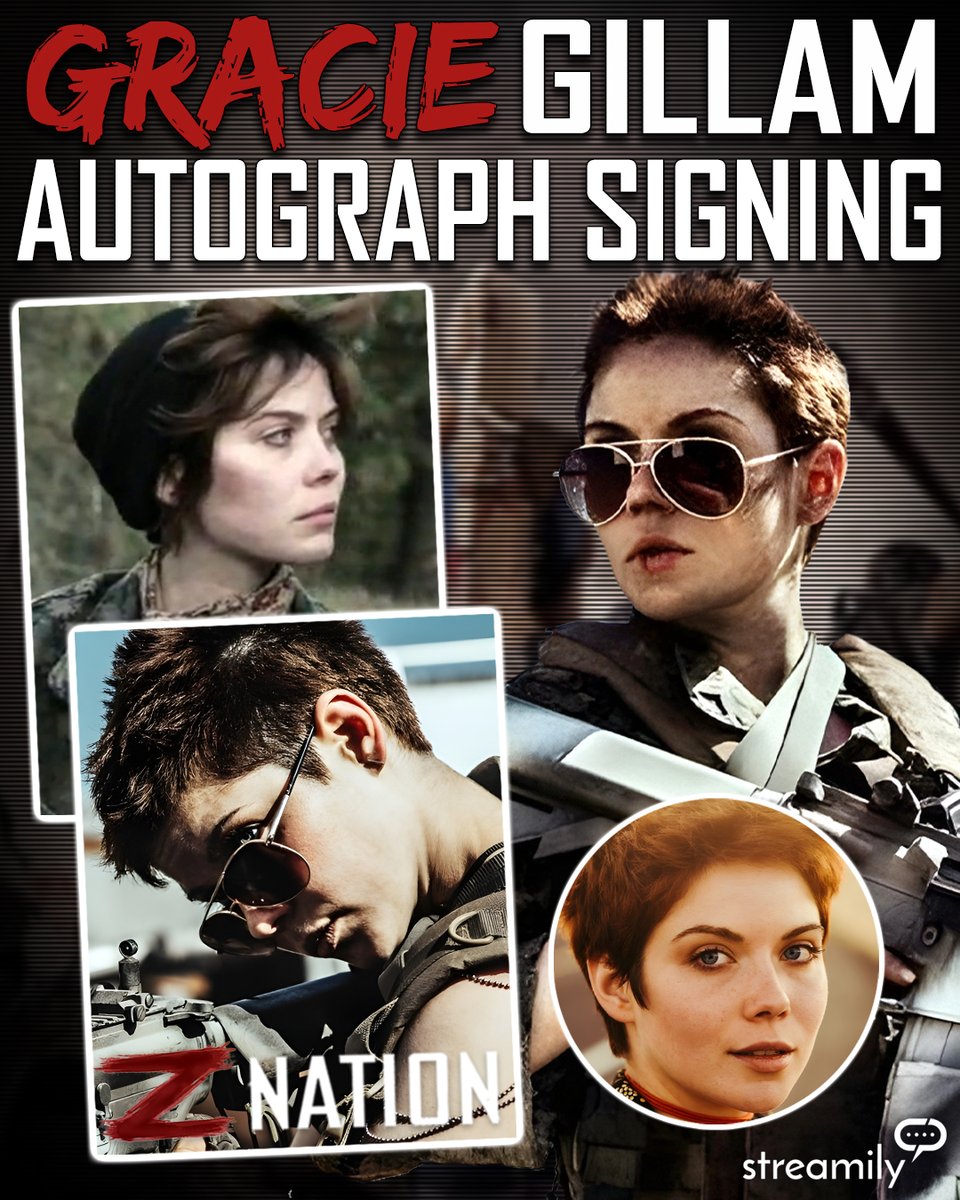 StreamilyLive's tweet image. Z Nation Cast Signing Event is on! Q&amp;amp;A - 8/2/25 
Z Nation Poster signed by the cast available NOW!
.
hubs.la/Q03xzVQM0
.
#ZNation  #ZNationSyFy #NetflixZNation #ZNationSeries #ZNationFans #TeamZNation  
#WatchZNation #ZombieTV #ZombieApocalypse #autograph #castsigning #fyp