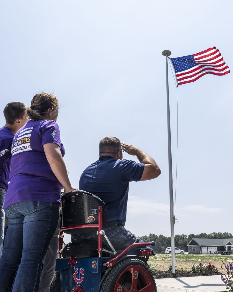 Veterans deserve care. Do you know one that needs a home repair or modification for accessible &amp; independent living? Call us at 507-287-2010!

Thanks to support from @homedepotfoundation and @mealsonwheelsamerica, we can help more veterans remain safe and secure in their homes.