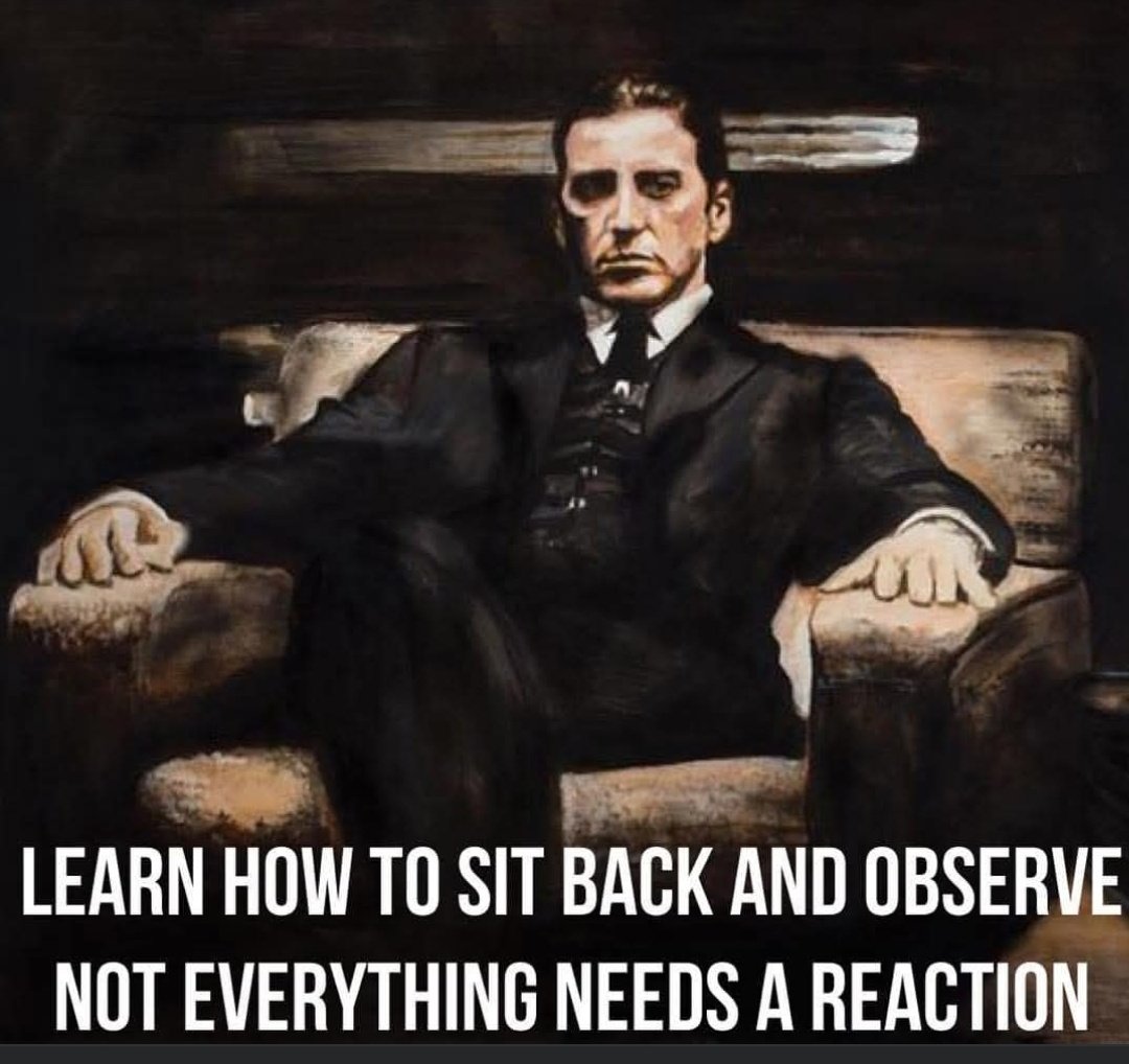 Respond in the most effective way, in due time, if need be.

👑.