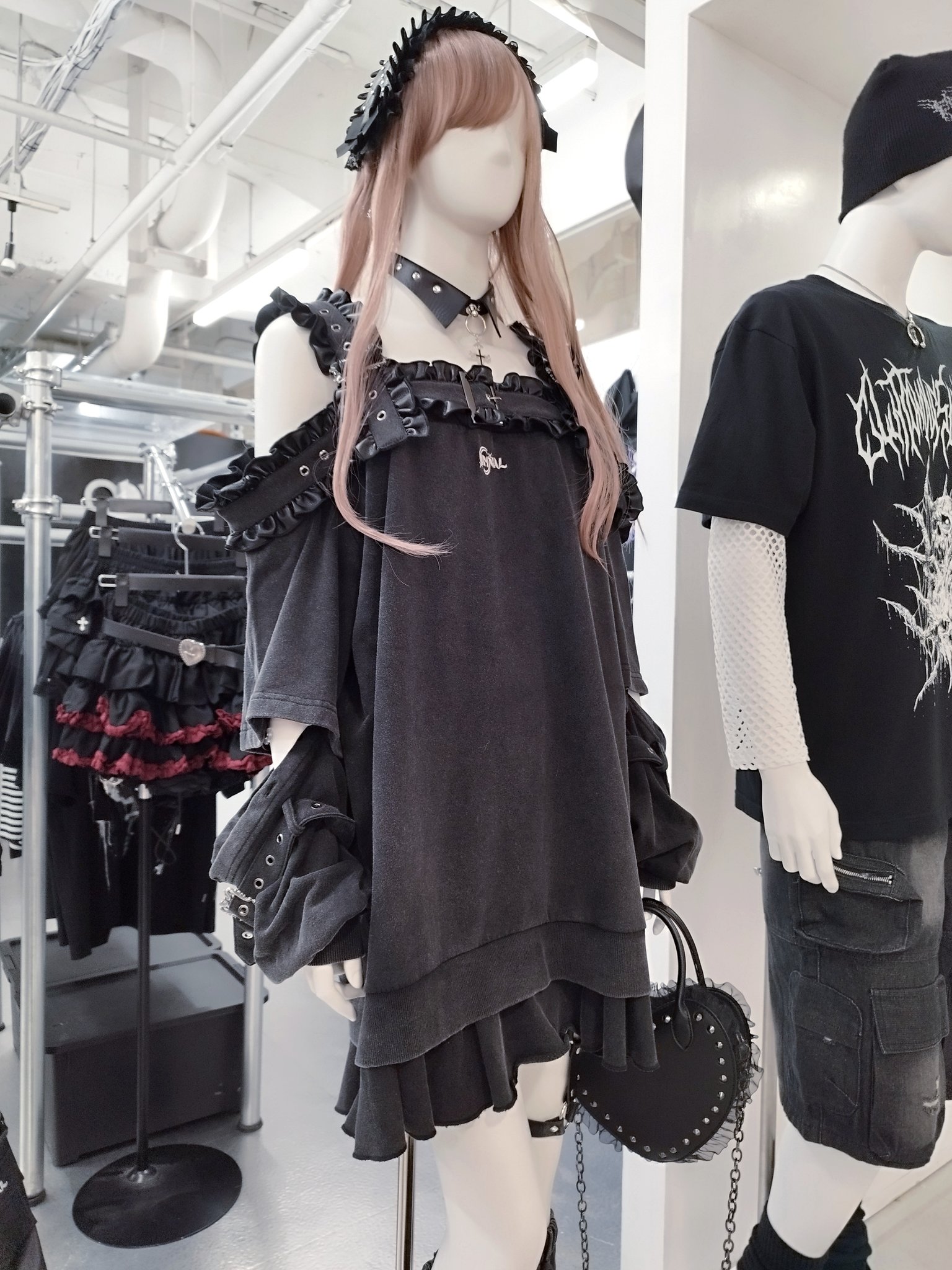 QOOZA IMVAL オフショルダードレス IMVAL / Off Shoulder Dress - QOOZA