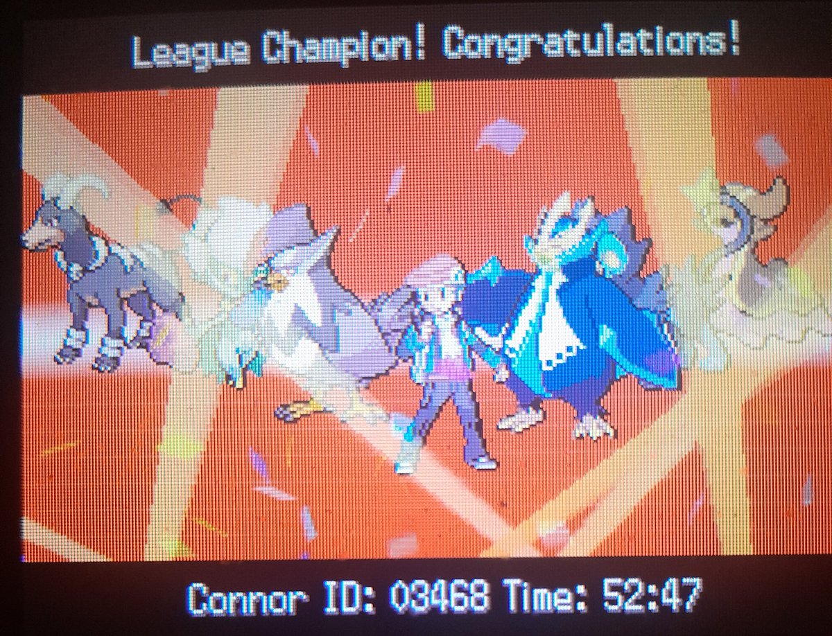 Beat Pokemon Platinum Nuzlocke.