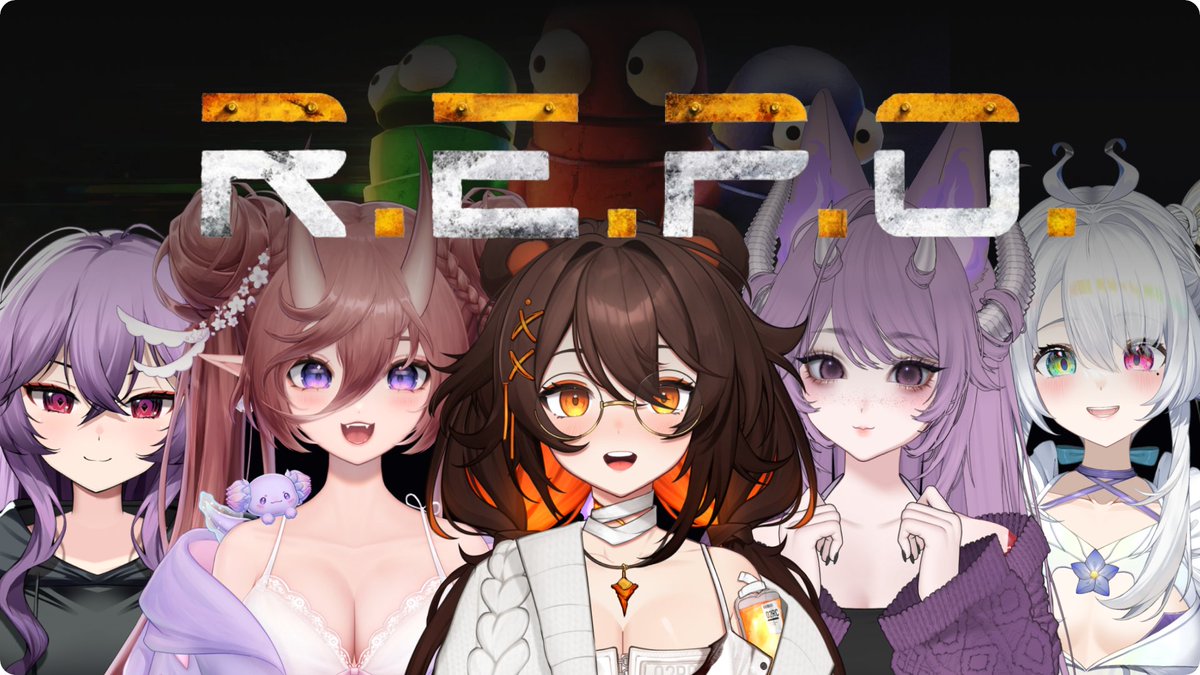 raechuue's tweet image. TODAY WE'LL BE PLAYING REPO WITH THE LADIES (ft. @Perindigo @RivaVTuber @EmpressTrashcan @Gothitia) AT 4:30PM PDT! ๐ป
that's in 20(ish) minutes! blub blub! ๐