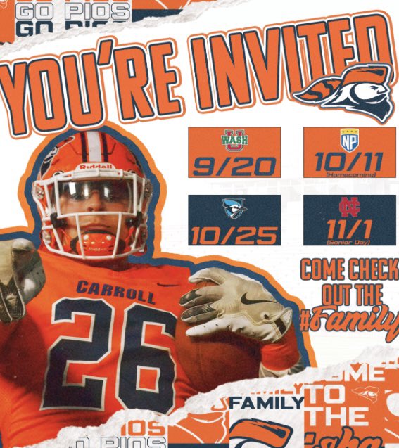 Dylan Martyna (@dylan_martyna) on Twitter photo Huge thanks to <a href="/CoachHolleyCU/">Garren Holley</a> for inviting me out to a game day visit. Looking forward to seeing the game day atmosphere at <a href="/piofootball/">Carroll U Football</a> Huge thanks to <a href="/CoachHolleyCU/">Garren Holley</a> for inviting me out to a game day visit. Looking forward to seeing the game day atmosphere at <a href="/piofootball/">Carroll U Football</a>