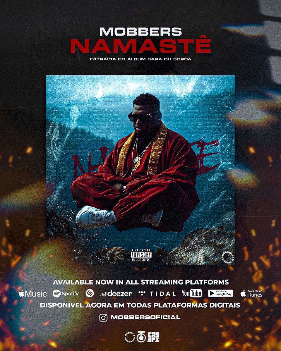 A Clé entertainment e os MOBBERS apresentam:

MOBBERS - Namastê 

Yt🎥: youtu.be/EnA60XHoMYo?si…

Spotify: open.spotify.com/album/5xCP2cuR…

Apple Music: music.apple.com/pt/album/namas…

#Caraoucoroa #MOBBERS  #cléenter 
#24dejulho