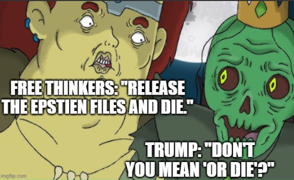 ddent366's tweet image. This just popped into my head. Dungeon Soup's Barbarian would tear Trump a new one.
Probably wouldn't wear him on his back, though.