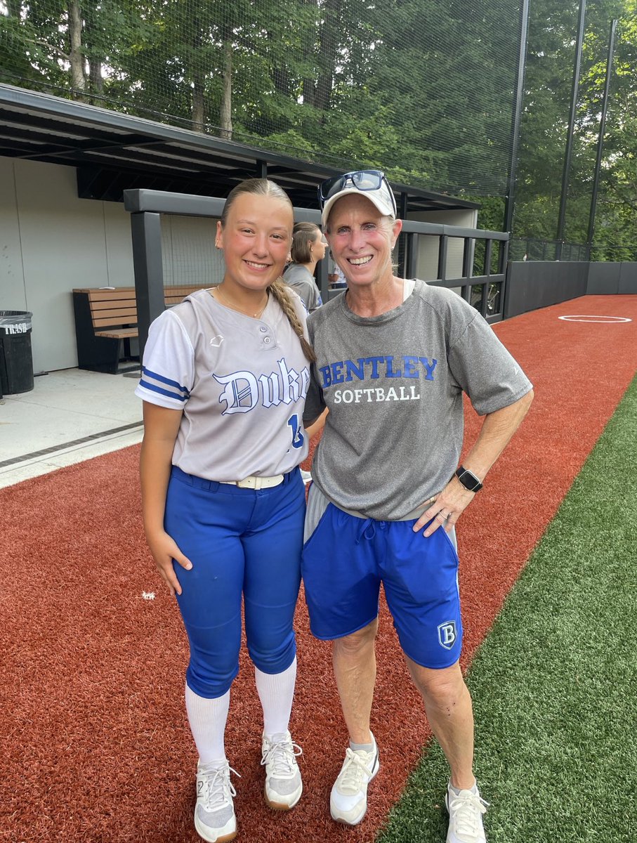 Thank you Bentley softball for hosting an awesome camp today! I enjoyed learning many new pitching drills along with getting lots of reps in both on defense and offense! Thank you for all of your feedback! Always a great day at Bentley!!