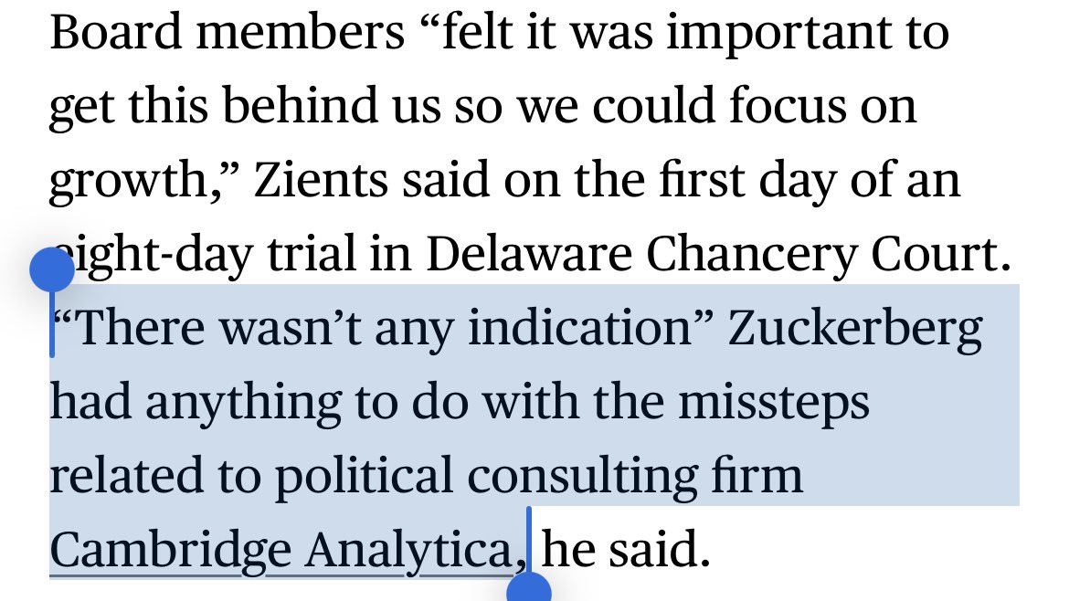 Wow. Biden’s former chief of staff. I’m not doubting the veracity of his testimony here but it’s certainly a statement that only makes sense when you understand he joined the Facebook board May 31, 2018 (years later).