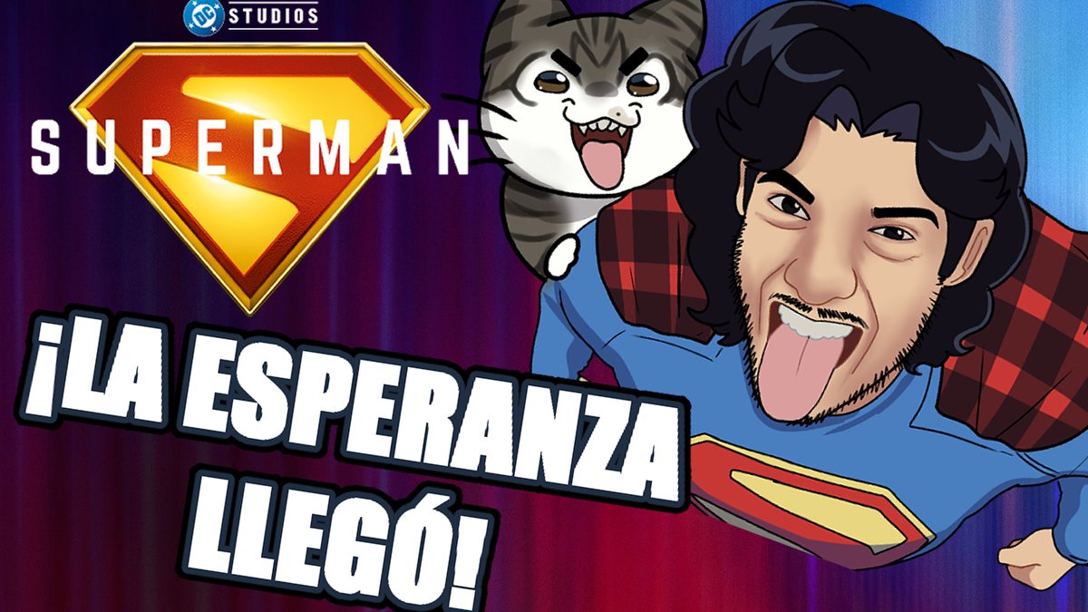 OcioLupa's tweet image. ¡Ya hay nuevo video! ¿Qué tal esta #Superman de James Gunn?
youtu.be/tfzsHDkrfCU