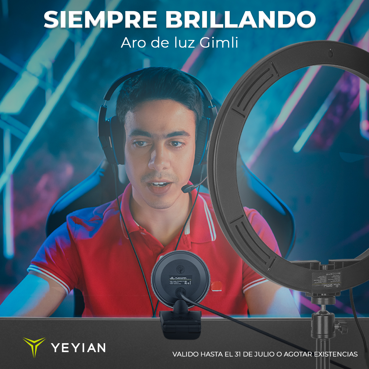 PCH_Connect's tweet image. 💡 El setup lo dice todo😌
Descubre los productos @yeyian_mx que están llevando la creación de contenido y el trabajo remoto al siguiente nivel: 🎙️+💡
🔗 Da clic y explora la innovación⬇️
shop.pchconnect.com/siempre-brilla…
#YeyianXPCH #Yeyian #TechTools #PCHConnect