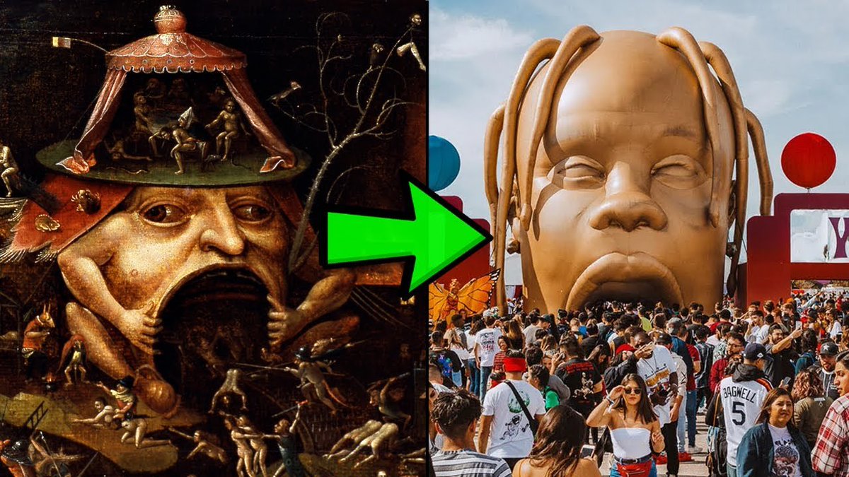 Given what know about the music industry writ large, including how festivals/concerts are known to unwittingly include the audience in what amounts to grand Satanic rituals (I wish I was kidding), what if the music festival stage fire was an intentional shot across the bow?  A