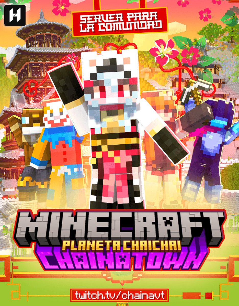 ChainaVT's tweet image. 🎏APERTURA SERVIDOR PARA LA COMUNIDAD🎏
👉Este sábado 19 de Julio - 4:00pm 🇲🇽/ 6:00pm 🇨🇱 / 7:00pm🇦🇷 👈
💥Mundo survival con muchos mod's para mi hermosa comunidad💥
¡Servidor hosteado por los grandes de @HolyHosting !