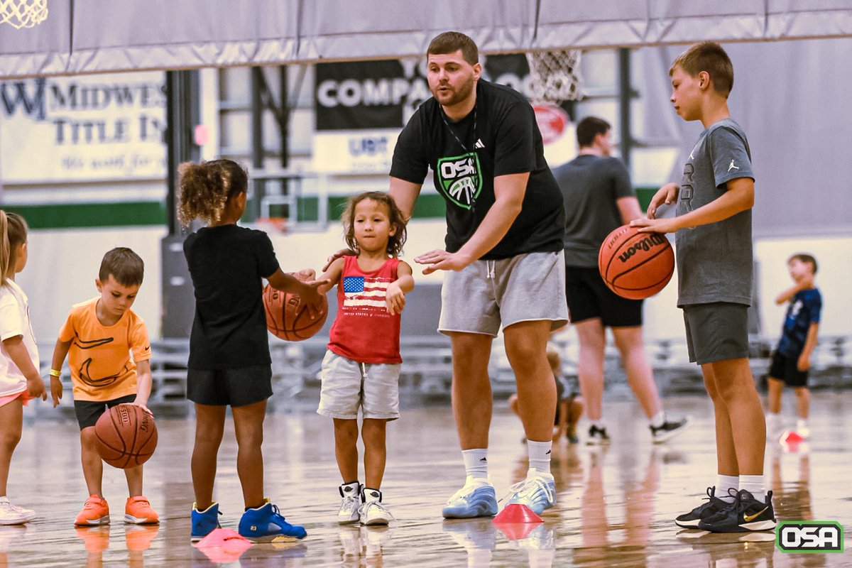 Pre-K and Kindergarteners got after it today at our Free Camp! 

✅ We had FUN
✅ We LEARNED something NEW
✅ We made new FRIENDS

Love to see these young hoopers in our gyms! #OSAHoops