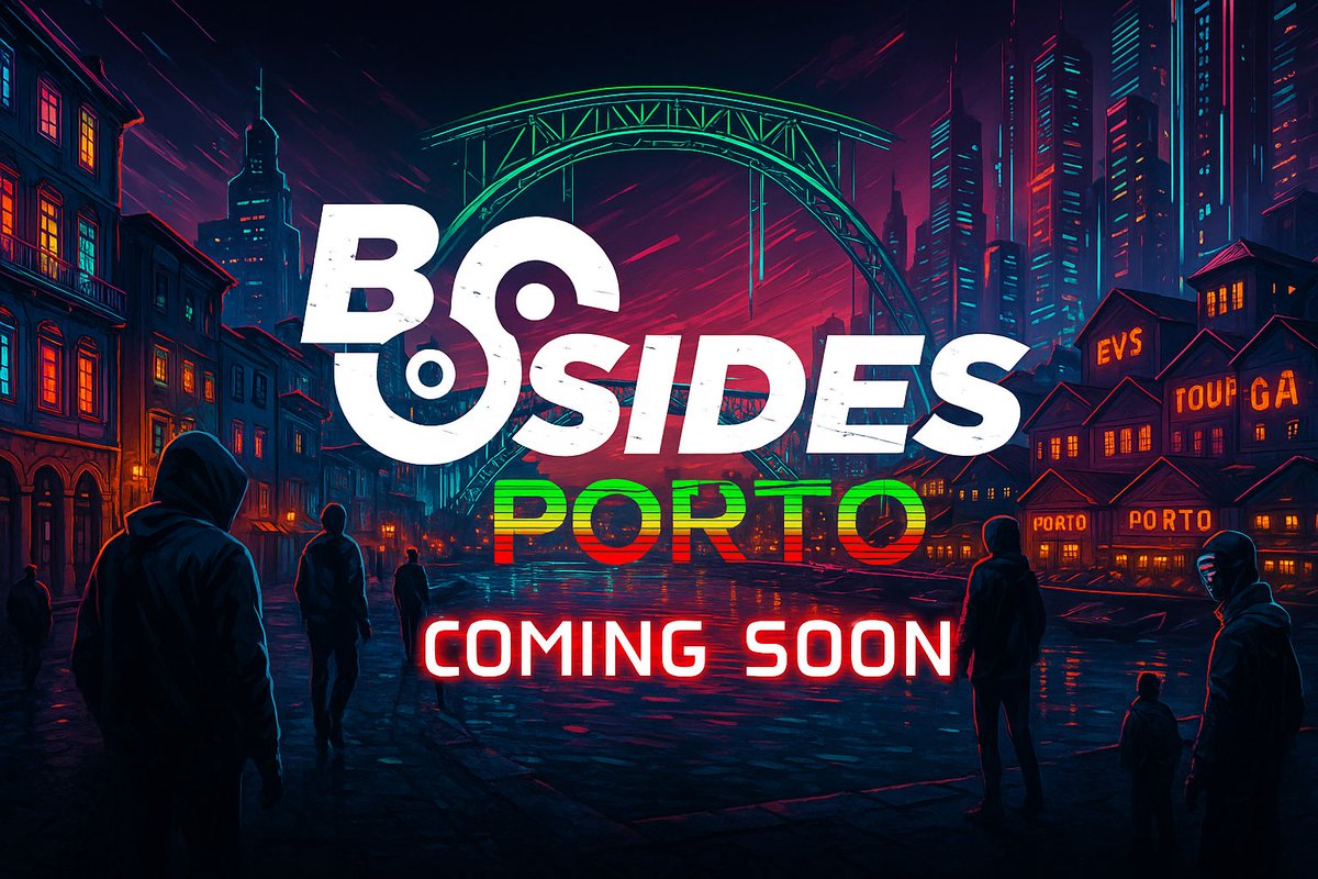 FilipiPires's tweet image. 🚨 Announcing as New Leader and Organizer at @bsidesporto ! 🇵🇹💥
A new chapter for the Portuguese cybersecurity community is coming. Get ready for a unique event where hackers, InfoSec minds, and cyber enthusiasts connect, evolve, and grow together.
After years of sharing…