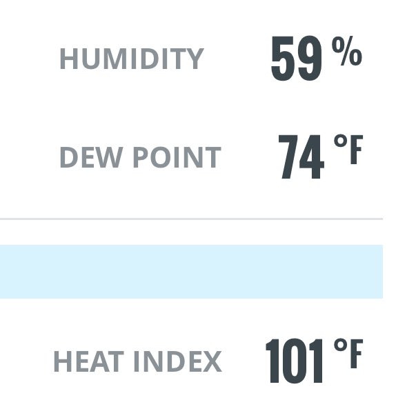 hurricaneville's tweet image. For the 12th time in 2025, the temperature has reached 90° at Greg’s Weather Center in South Plainfield, NJ.  It is also the 43rd time the temperature has reached 80°.  Lots of cumulus clouds building up thanks to the combination of heat and moisture.  #njwx #heat #humidity