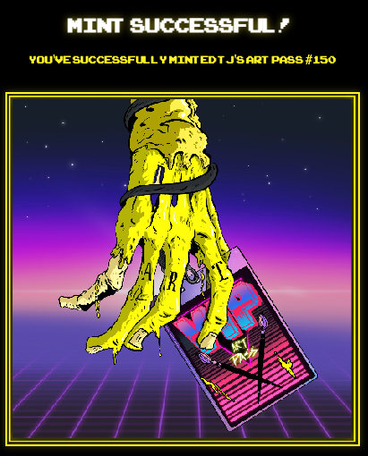 Tigre (@tigerape13) on Twitter photo I just minted TJ's Art Pass #150! π tjsartpass.com
Need more art from the Homie for my <a href="/BoredApeYC/">Bored Ape Yacht Club π</a> #MAYC so had to do it! Sorry not Sorry!
<a href="/tjthecreator_/">π£π
π£ππ πΎππππ£ππ π¦π</a> let's cook brother! I just minted TJ's Art Pass #150! π tjsartpass.com
Need more art from the Homie for my <a href="/BoredApeYC/">Bored Ape Yacht Club π</a> #MAYC so had to do it! Sorry not Sorry!
<a href="/tjthecreator_/">π£π
π£ππ πΎππππ£ππ π¦π</a> let's cook brother!