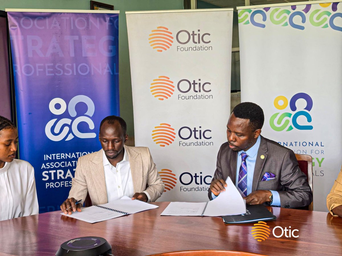 OticGroup's tweet image. We are proud to announce a strategic partnership with the
@IASP_Uganda Chapter 🇺🇬 focused on accelerating AI-driven strategic execution across Uganda’s public and private sectors.
While AI adoption is gaining traction continent-wide, the critical gap remains: institutions often…