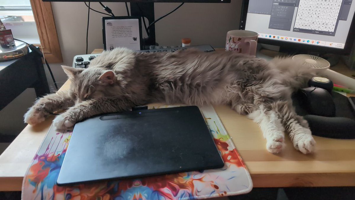 _sonyava's tweet photo. Timochka is working. https://t.co/vVQw7L422j