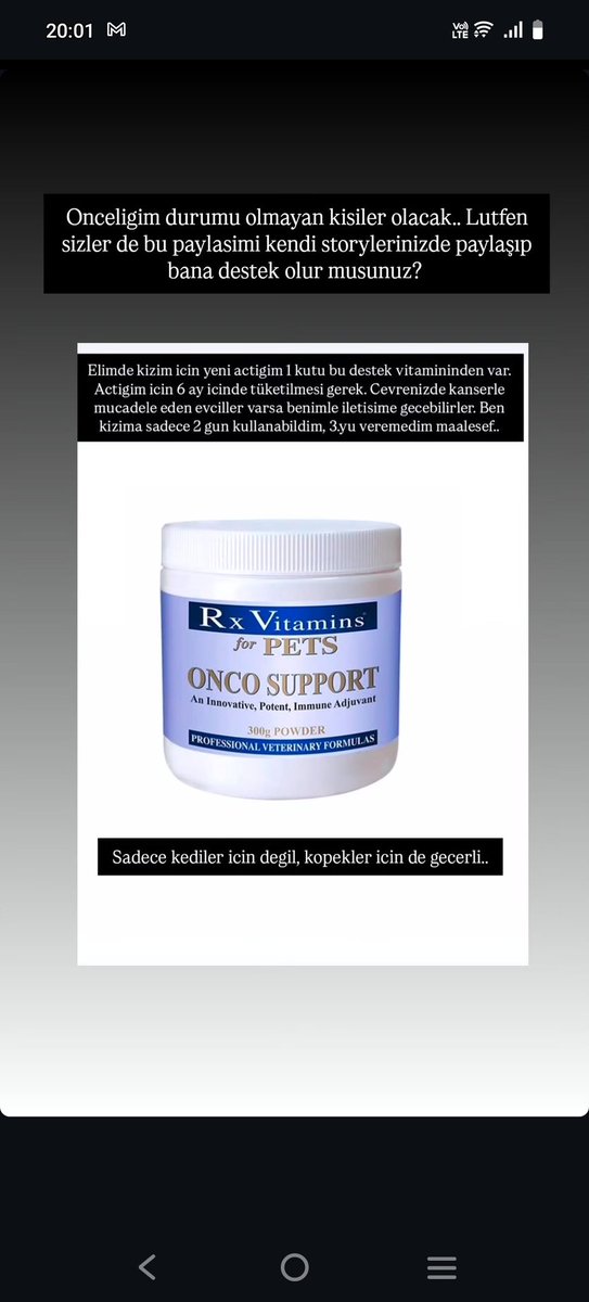 Biz kızımızı kaybettik :'(( bu ilaç Amerika'dan geldi ve o lanet hastalığa karşı faydasının olduğunu ogrenmistik...lütfen bunu yayalım. İhtiyaç sahibine ulaşsın 🙏🙏 #kedi #kopek #hasta #kanser #imamoğlu