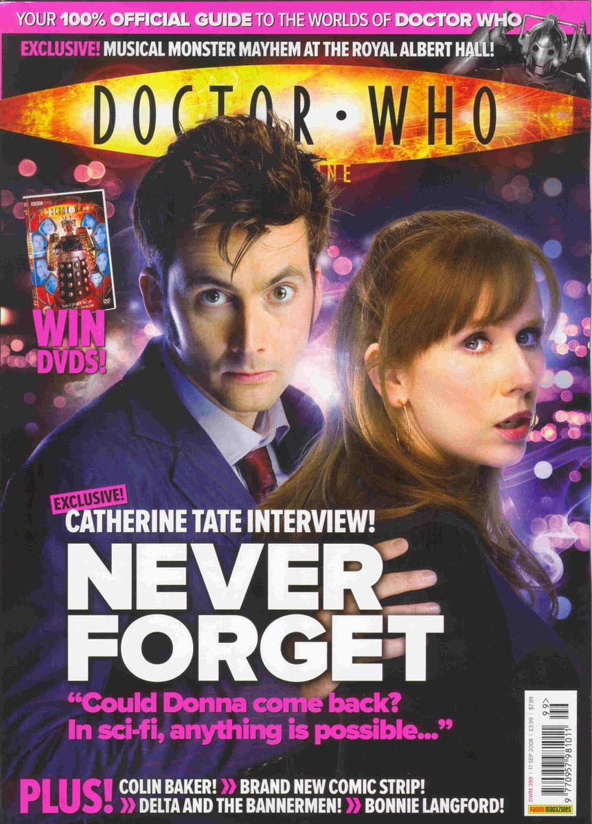 Praxeus_stan's tweet image. #DailyDWM -Day Two Hundred
Happy 400th issue!! Still one of the best issues they did, plus the exit interview issue for Catherine Tate (imagine Donna coming back that would never work)