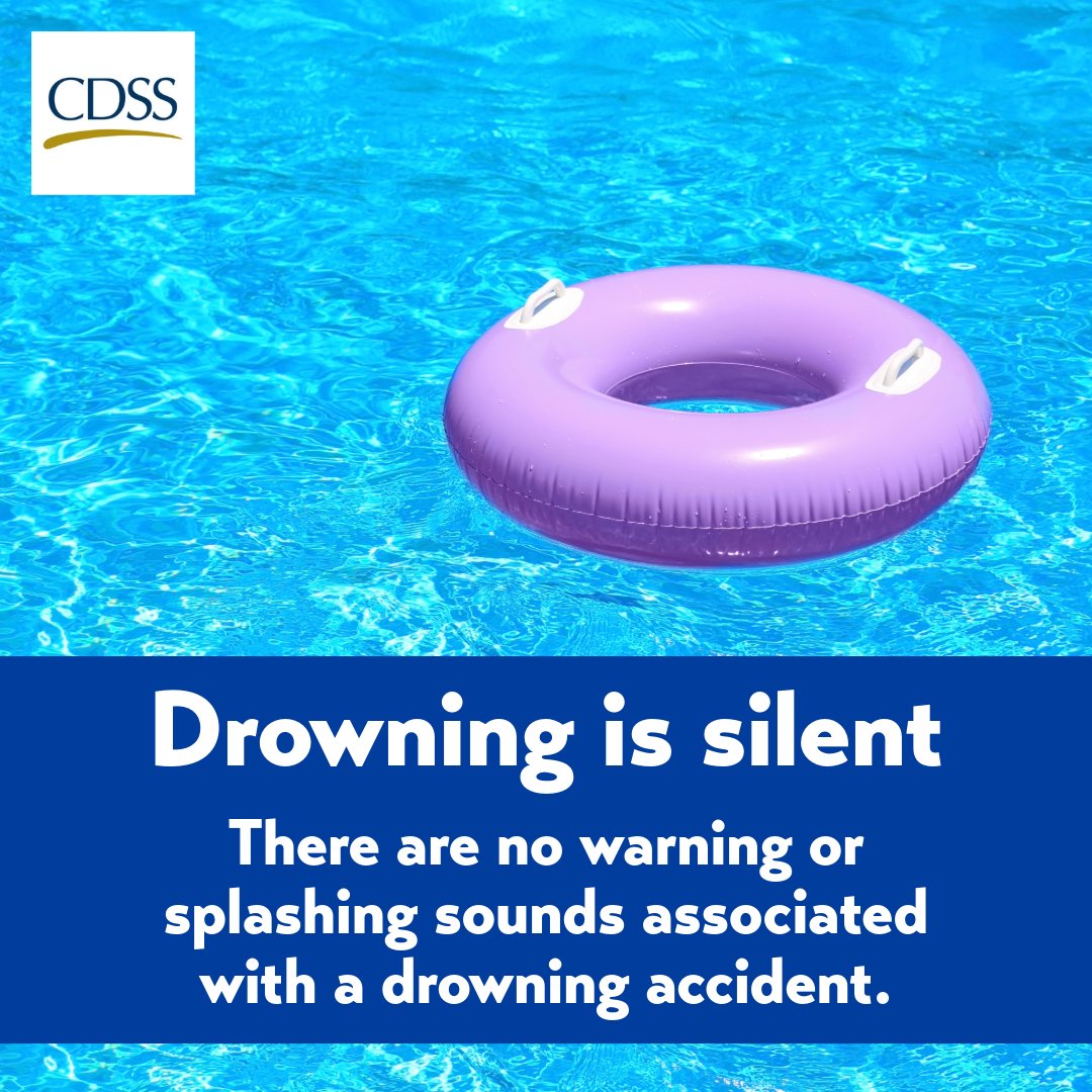 CaliforniaDSS's tweet image. Never leave a child alone in or around a body of water. Children can fall in and drown silently in a matter of seconds. Learn more about water safety: bit.ly/3a1sKq9