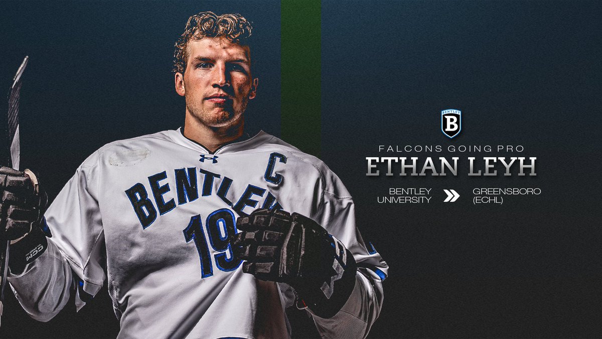 Bentley's 2024-25 captain, Ethan Leyh has signed with Greensboro, the ECHL affiliate of the Carolina Hurricanes!

Ethan also received invites to Carolina's NHL Rookie Camp &amp; the preseason camp of their AHL affiliate, the Chicago Wolves!

📰 tinyurl.com/mr4byej6

<a href="/GSOGargoyles/">Greensboro Gargoyles</a>