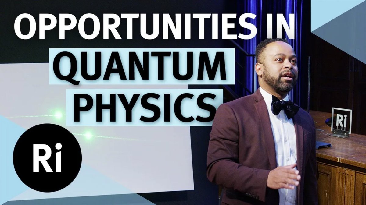 Ri_Science's tweet image. NEW VIDEO
Physicist Thomas A. Searles uncovers the origin stories of African-American quantum scientists and their contributions to the quantum revolution, and how people can be involved in the quantum revolution of today.
Watch now: youtu.be/1Gw7t-2uUlo